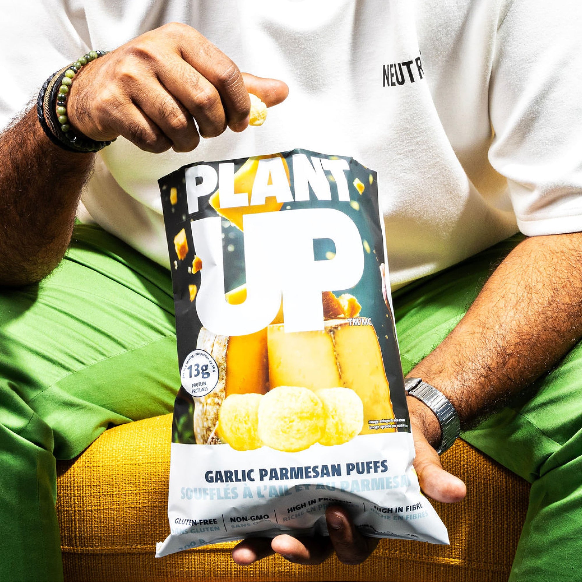 Garlic Parmesan Puffs